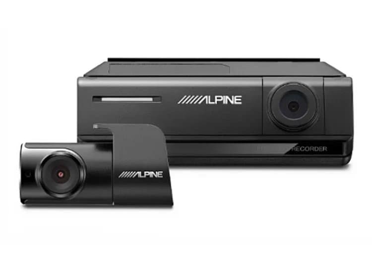 Alpine Dash Camera Bundle (Front & Rear) Premium 1080P Night Vision w/ Built-In Drive Assist