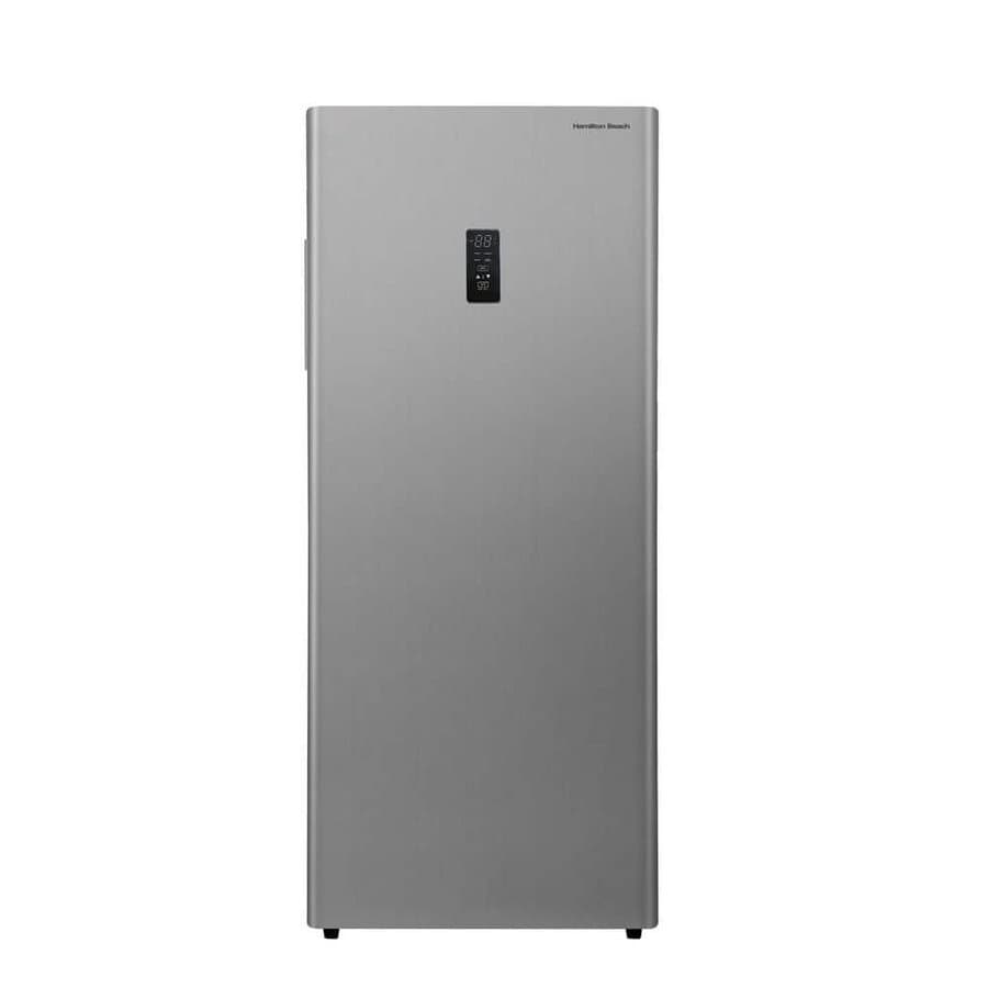 20.1 Cu. Ft. Upright Convertible Freezer/Fridge in Stainless Color with Digital Controls, Frost Free