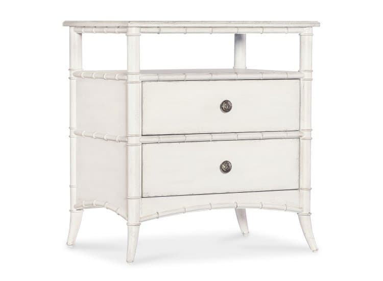 Hooker Furniture Bedroom Charleston Nightstand, White Heron