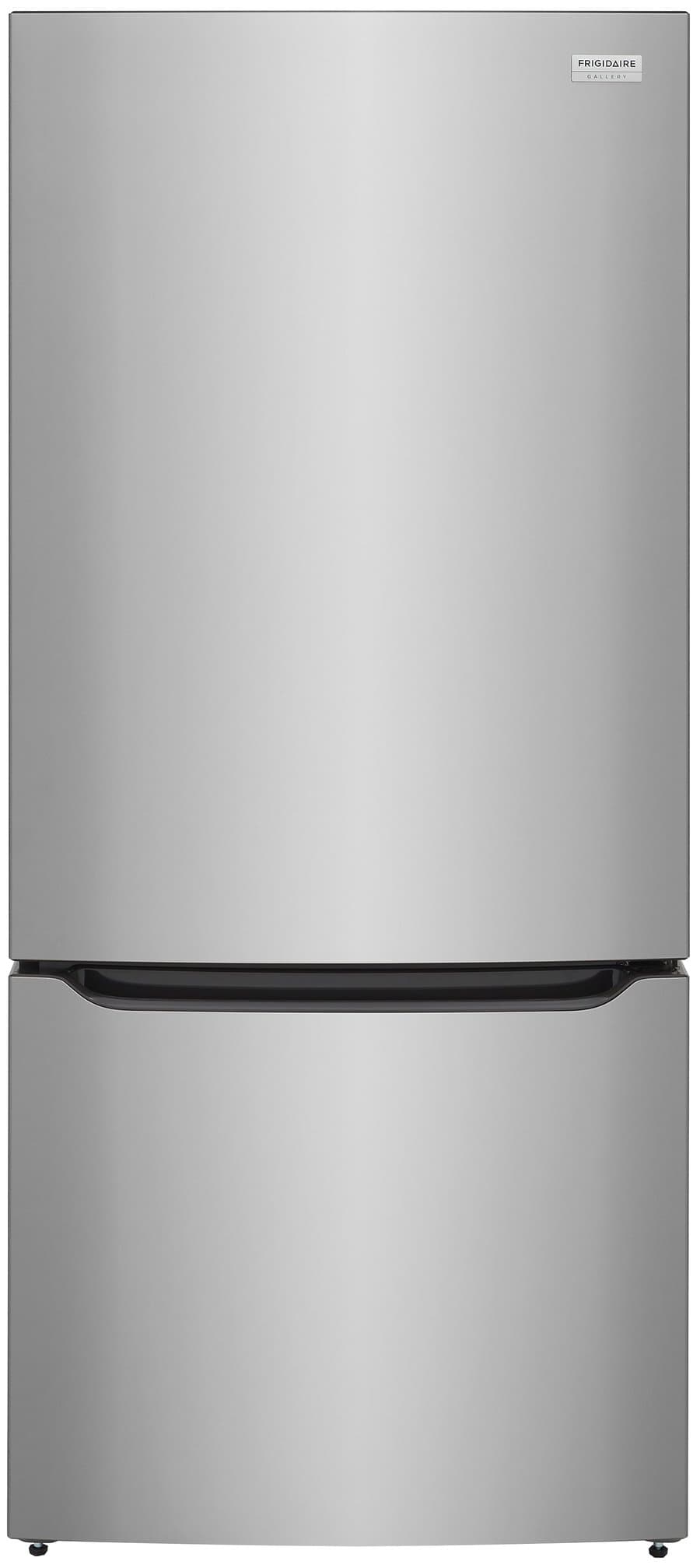 Frigidaire 9.2-cu ft Standard-Depth 24-in Wide Bottom-Freezer Refrigerator Black )