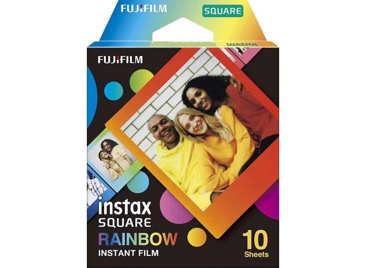 Fujifilm Instax SQUARE Rainbow Instant Film