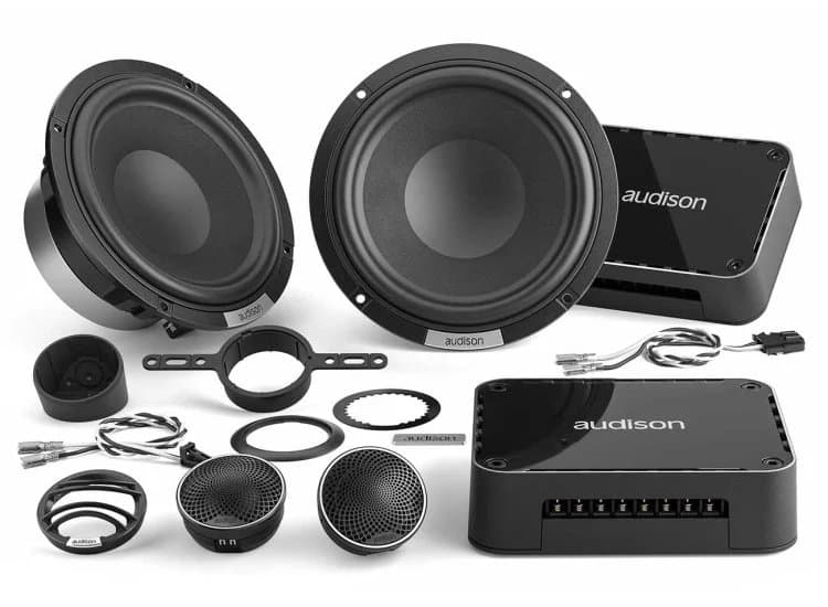 Audison Voce II AVK 6 P II 6.5-Inch Component Car Speaker System-AVK 6P II