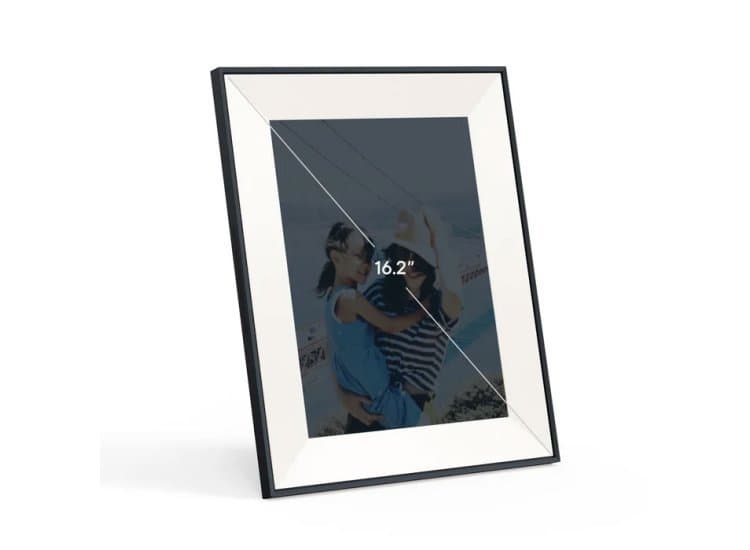 Aura Aspen 12-inch Digital Photo Frame, Ink with Paper Mat