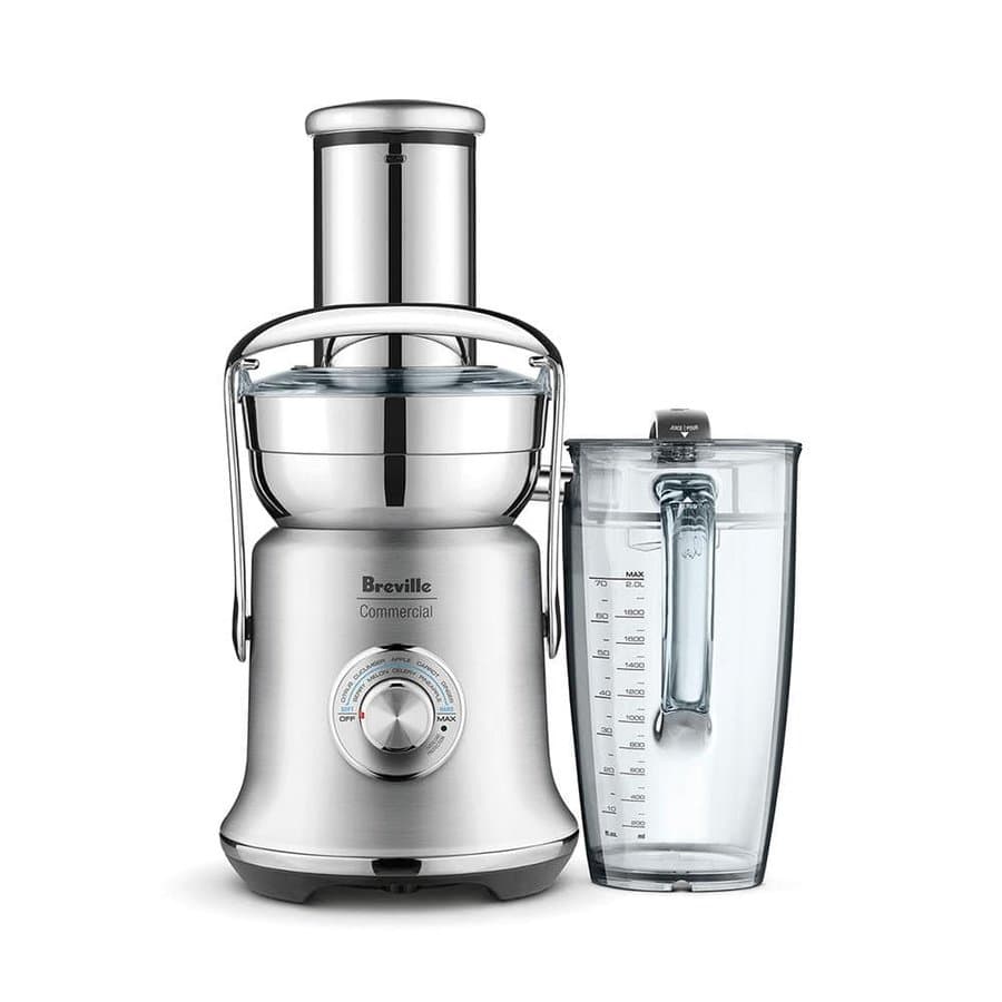 The Juice Fountain XL Pro, 120-Volt 70 oz. Silver Juicer Designed and Approved for Commercial Use