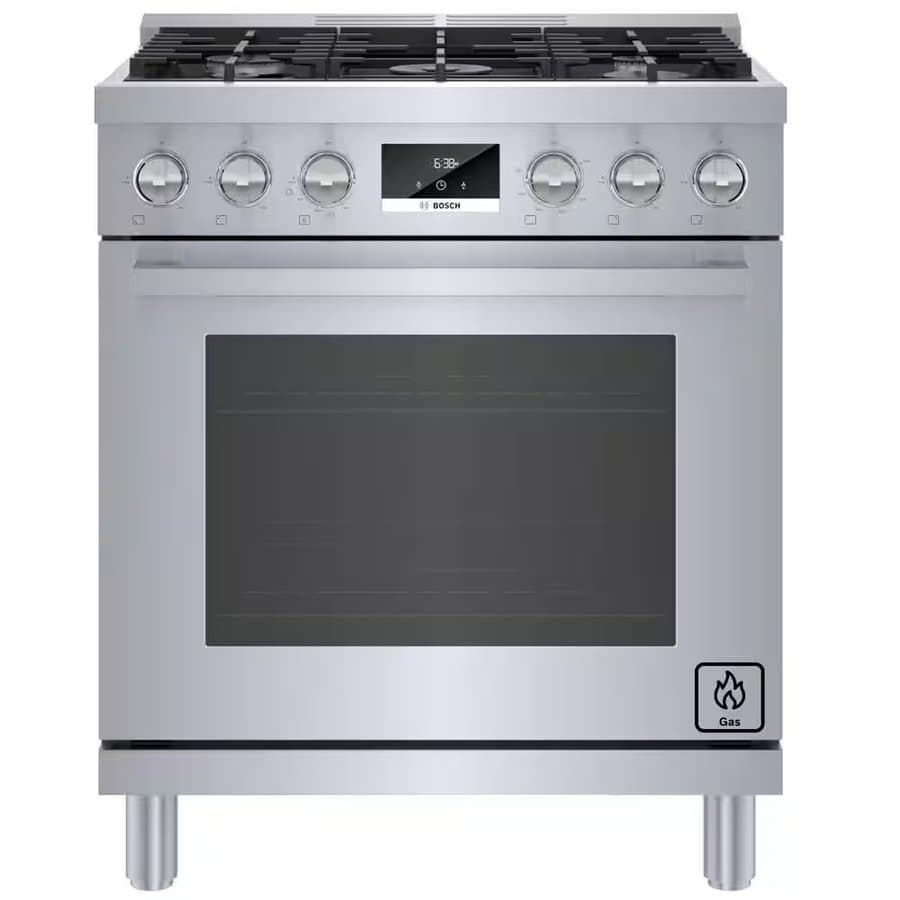 Bosch 30" Gas Range Stainless Steel