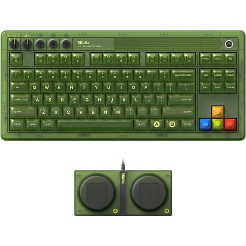 8BitDo Retro 87 Wireless Mechanical Gaming Keyboard (Xbox Edition)