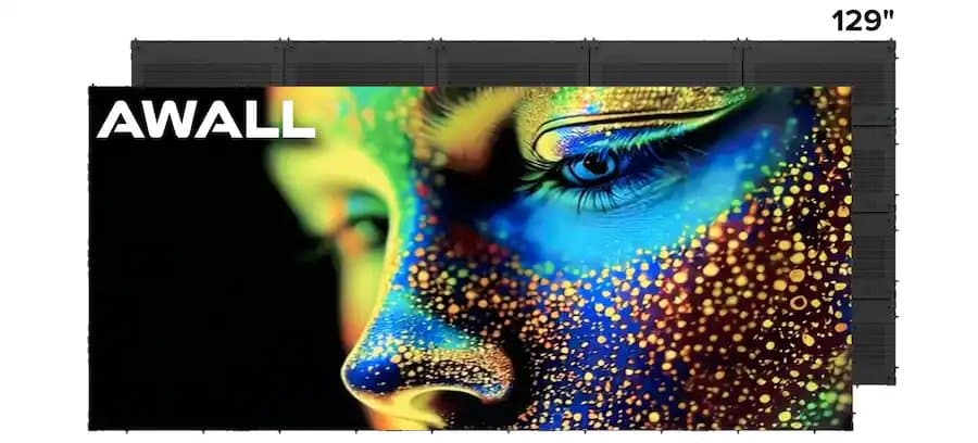 129" CoB MicroLED TV C series 1.2 Pixel Pitch 21:9 External Processor