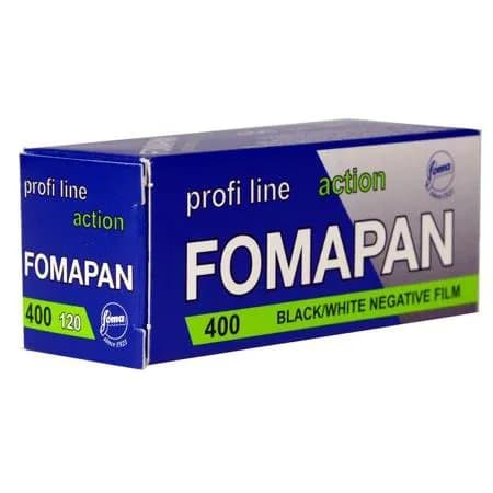 Foma Fomapan 400 Action Black and White Negative Film, 120 Roll Film, 60mm Wide