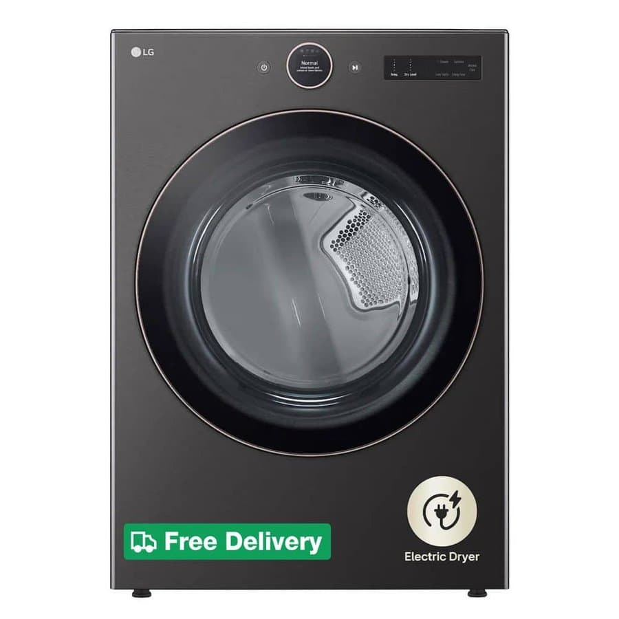 LG 7.4 Cu. Ft. Electric Dryer Black