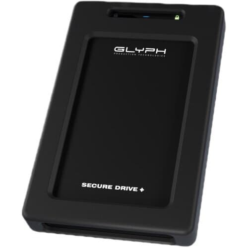 Glyph Technologies SecureDrive+ Professional Encrypted External SSD with Bluetooth