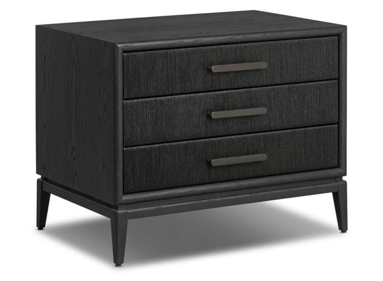 Four Hands Rosenell Nightstand with 3 Drawers