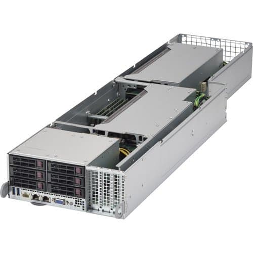 Supermicro SuperServer FatTwin F628G2-FTPT+ 4-Node Barebone NAS System
