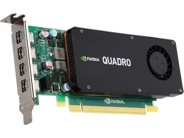 PNY Quadro K1200 VCQK1200DVI-PB 4GB 128-bit GDDR5 PCI Express 2.0 ATX or SFF Workstation Video Card for DVI