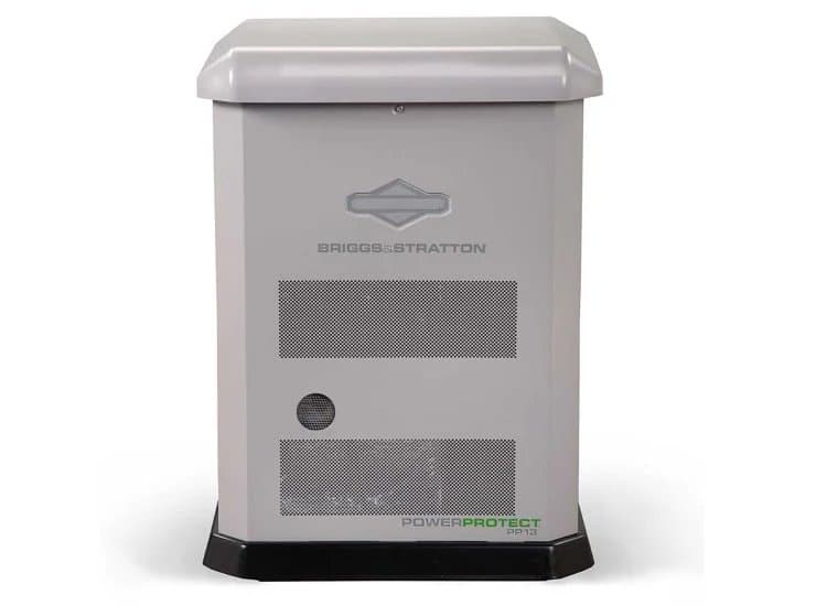 Briggs & Stratton Home Standby Generator PowerProtect 13kW with 100-Amp Circuit Transfer Switch NEMA 3R
