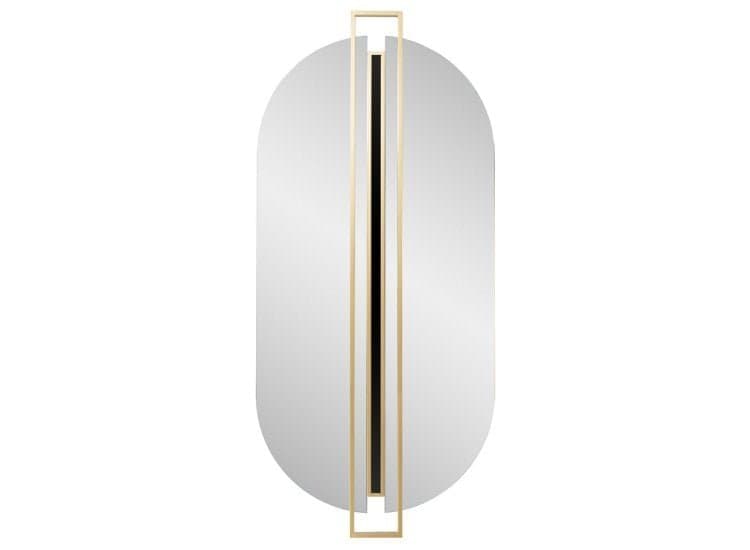 Howard Elliott Trexell Mirror, Matte Gold