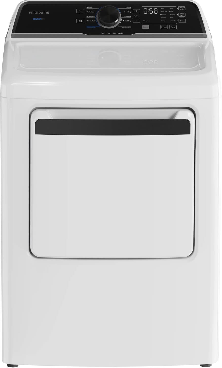 Frigidaire 7 Cu. Ft. Gas Dryer White