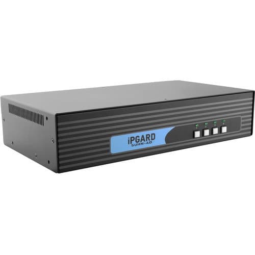 IPGard 4-Port Dual-Head HDMI KVM Switch