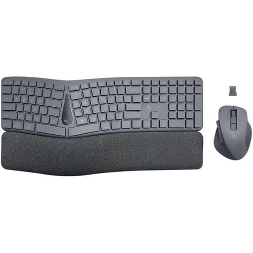 X9 Performance Multi-Device Wireless Ergonomic Keyboard and Mouse Combo (Cool Gray)