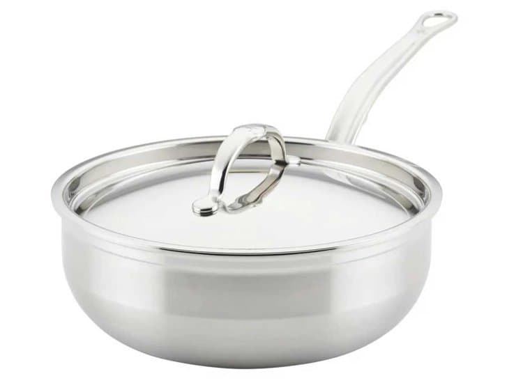 Hestan ProBond 3.5-Qt Clad Stainless Steel TITUM Nonstick Essential Pan With Lid