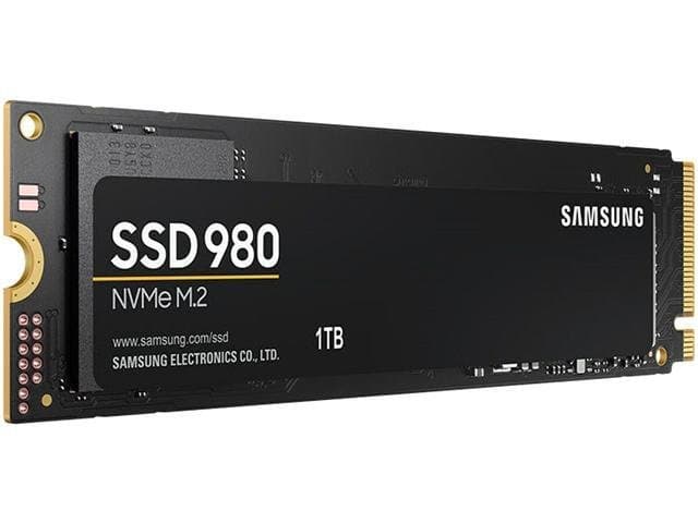 SAMSUNG 980 M.2 2280 1TB PCI-Express 3.0 x4, NVMe 1.4 V-NAND 3-bit MLC Internal Solid State Drive (SSD) MZ-V8V1T0BW