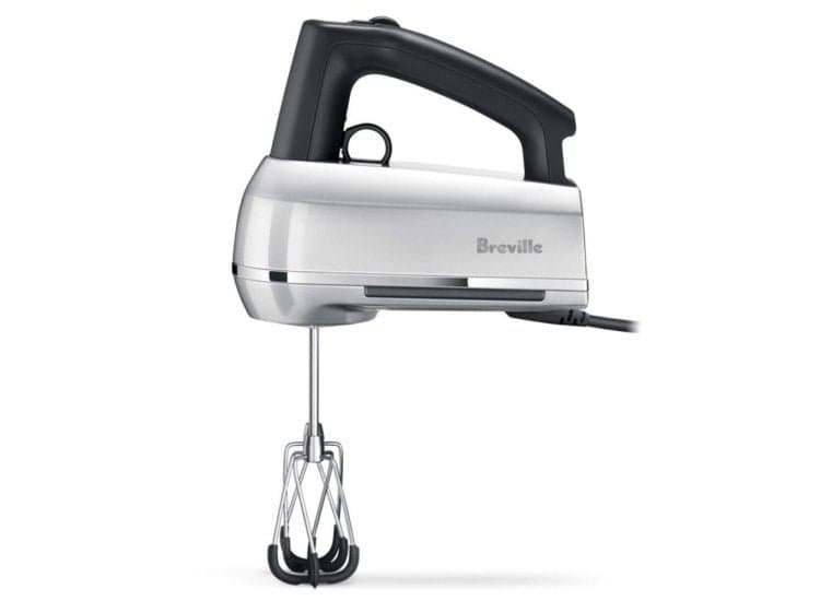 Breville The Handy Mix Scraper 9-Speed Silver Hand Mixer