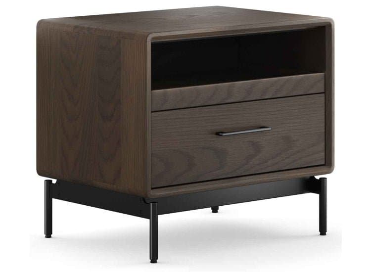 BDI Linq Bedroom Nightstand 28-Inch, Toasted Oak