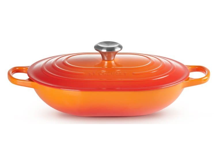 Le Creuset Signature 3.75 Quart Oval Casserole, Flame