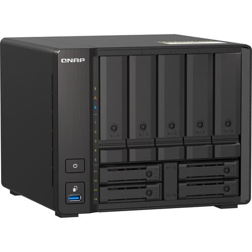 QNAP TS-h973AX 9-Bay NAS Enclosure (AMD Ryzen V 1500B)