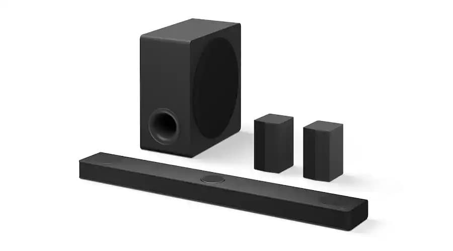 LG Home Theater Soundbar 5.1.3 Channel with Rear Speakers and WOW Orchestra