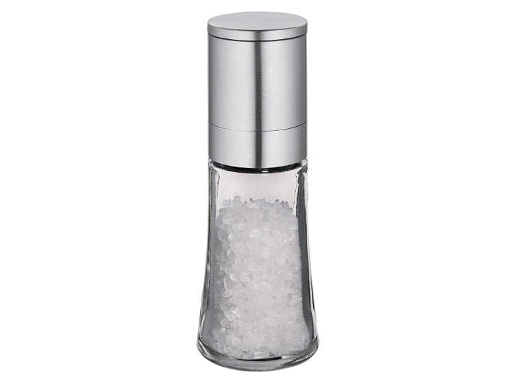 Frieling Bari Stainless Steel And Glass Salt Mill