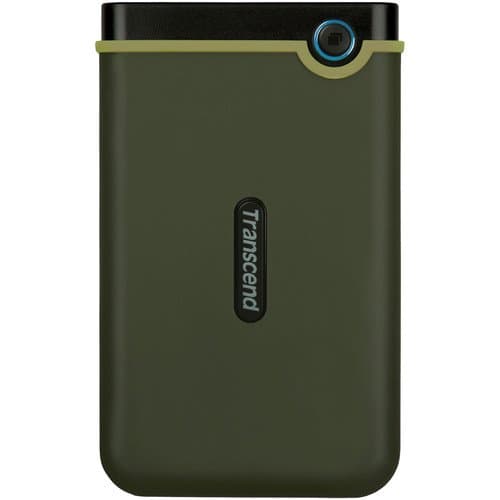 Transcend 2TB StoreJet 25M3 USB 3.2 Gen 1 Portable Hard Drive (Military Green)
