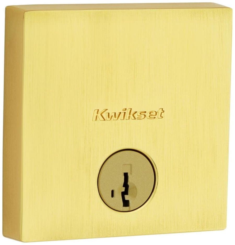 Kwikset Downtown Low Profile Single Cylinder Deadbolt
