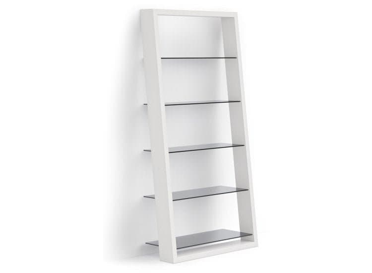 BDI Leaning Shelf Eileen 5166 in Satin White Finish