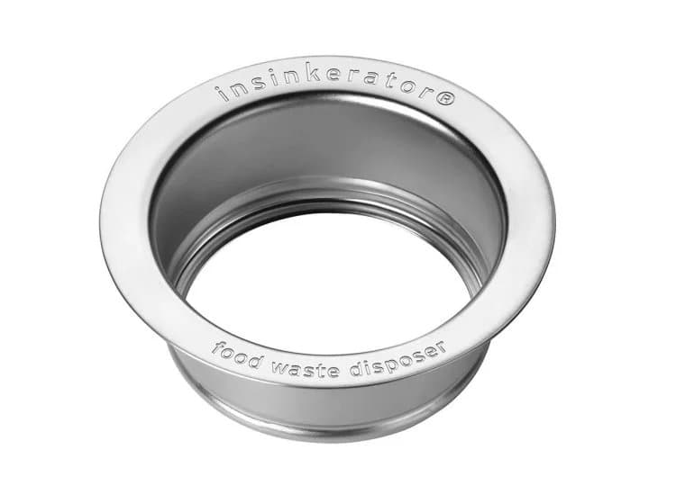 InSinkErator Sink Flange, Stainless Steel