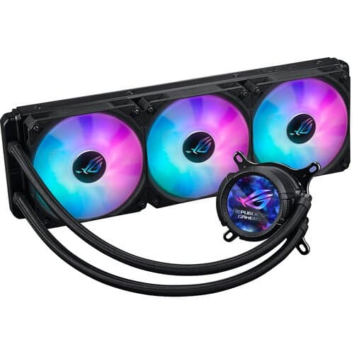 ASUS 360mm ROG STRIX LC III ARGB LCD All-in-One Liquid Cooler (Black)