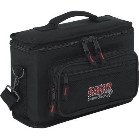 Gator Cases GM-4 4 Drop Mic Padded Bag, Exterior Pockets for Cables