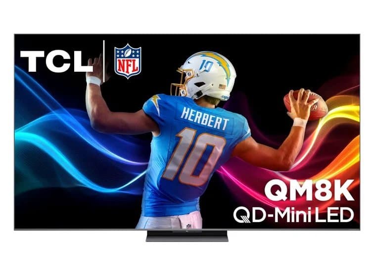 TCL QM8K Series QD-Mini QLED TV 65-inch 4k Smart With Google TV
