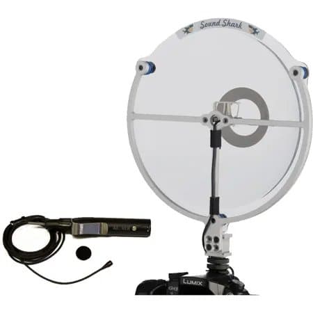 Klover MiK 09 Accessory Version Parabolic Microphone Kit, Includes Sennheiser EW-112P-G3 Wireless Lavaliere Microphone and Wind Cover