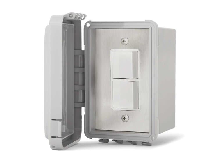 Infratech Single Surface Mount Duplex On/Off Switch w/ Weatherproof Cover & Gang Box