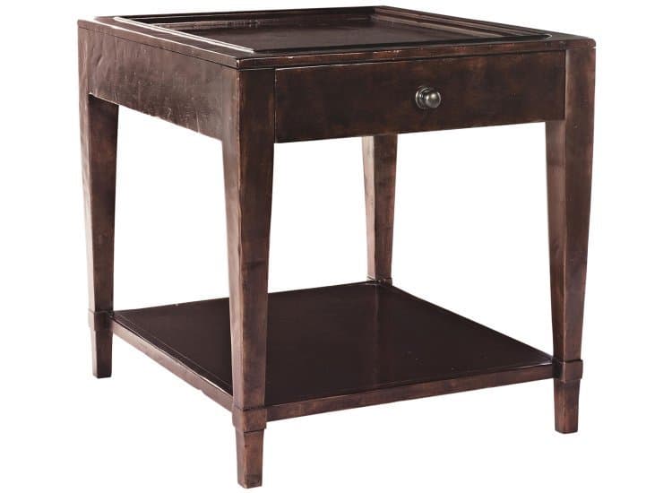 Bernhardt Vintage Patina Side Table, Molasses