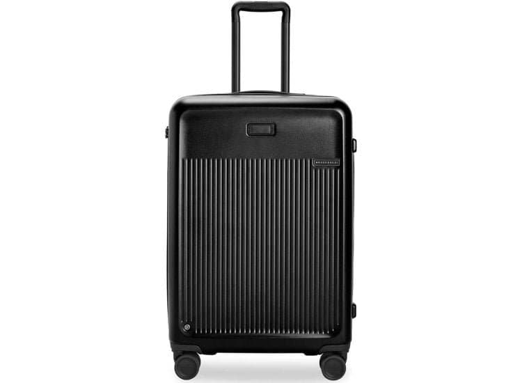 Briggs & Riley Sympatico Medium 27-Inch Luggage Expandable Spinner, Black