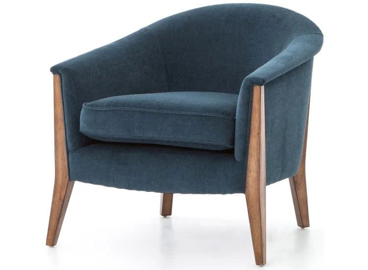 Four Hands Plush Azure Nomad Chair