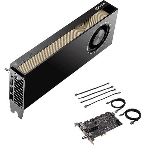 PNY NVIDIA RTX PRO 6000 Blackwell Max-Q Workstation Graphics Card + RTX PRO Sync Card Kit