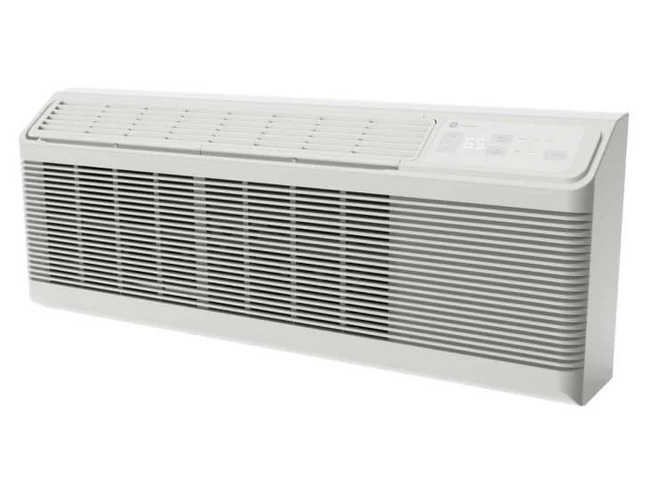 GE Zoneline Air Conditioner Cooling and Electric Heat Unit with Corrosion Protection 7,200 BTU 230/208 V