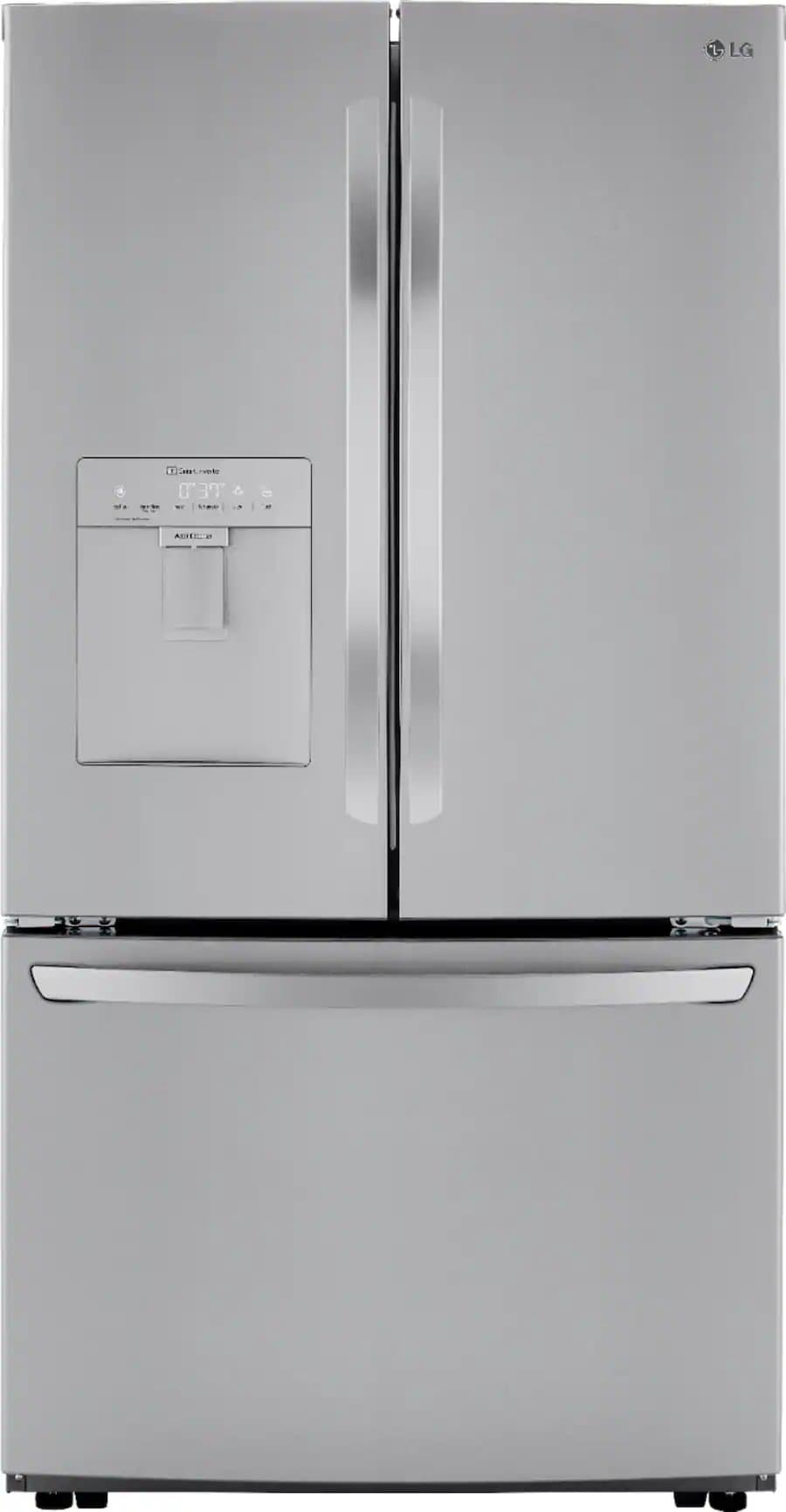 LG French Door Refrigerator with Slim Design Water Dispenser