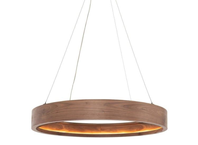Four Hands Baum Chandelier, Dark Walnut