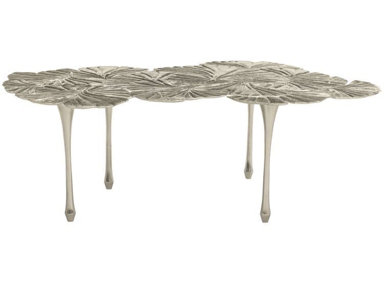 Bernhardt Annabella Cocktail Table, Satin Nickel