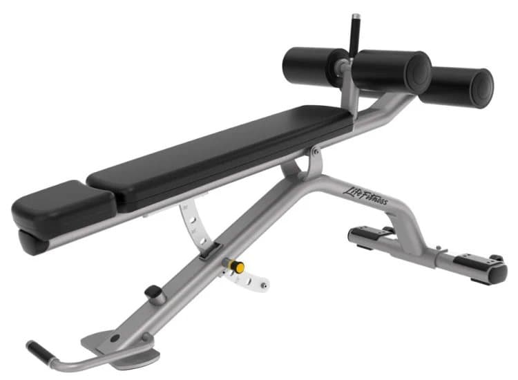 Life Fitness Adjustable Decline Bench