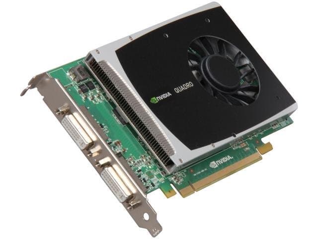 PNY Quadro 2000D VCQ2000D-PB 1GB 128-bit GDDR5 PCI Express 2.0 x16 Graphics Card