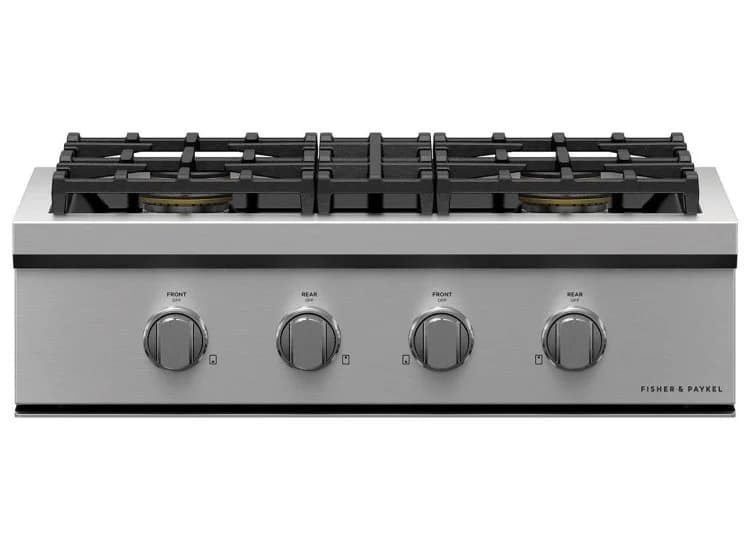 Fisher & Paykel 30" Gas Cooktop Stainless Steel